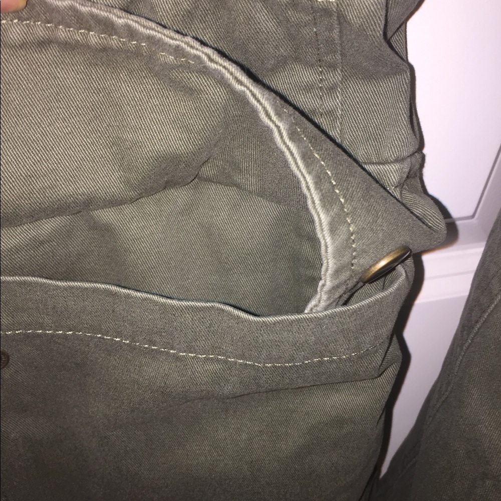 SOLD Arizona Olive Green Utility Jacket, NWOT M - Picture 5 of 8